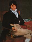Jean-Auguste Dominique Ingres Portrait of M.Philibert Riviere oil painting reproduction